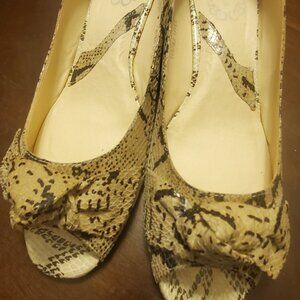 New snake skin shoes